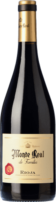 17,95 € 免费送货 | 红酒 Bodegas Riojanas Monte Real Familia 预订 D.O.Ca. Rioja 拉里奥哈 西班牙 Tempranillo 瓶子 75 cl