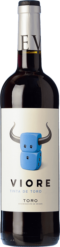 4,95 € Kostenloser Versand | Rotwein Bodegas Riojanas Viore Jung D.O. Toro Kastilien und León Spanien Tinta de Toro Flasche 75 cl