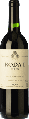 58,95 € Spedizione Gratuita | Vino rosso Bodegas Roda Roda I Riserva D.O.Ca. Rioja La Rioja Spagna Tempranillo Bottiglia 75 cl