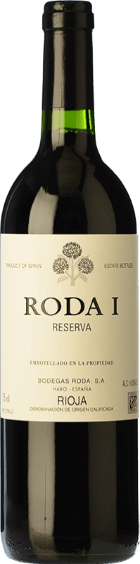 111,95 € Бесплатная доставка | Красное вино Bodegas Roda Roda I Резерв D.O.Ca. Rioja Ла-Риоха Испания Tempranillo бутылка Магнум 1,5 L