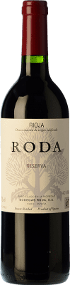 77,95 € 送料無料 | 赤ワイン Bodegas Roda レセルバ D.O.Ca. Rioja ラ・リオハ スペイン Tempranillo — テンプラニーリョ, Garnacha — グルナッシュ, Graciano — グラシアーノ マグナムボトル 1,5 L