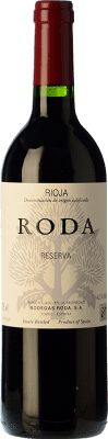 71,95 € Бесплатная доставка | Красное вино Bodegas Roda Резерв D.O.Ca. Rioja Ла-Риоха Испания Tempranillo, Grenache, Graciano бутылка Магнум 1,5 L