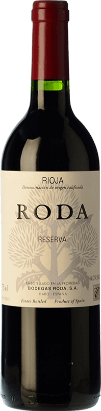 79,95 € Envoi gratuit | Vin Rouge Bodegas Roda Réserve D.O.Ca. Rioja La Rioja Espagne Tempranillo, Garnacha — Grenache, Graciano Bouteille Magnum 1,5 L