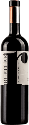 24,95 € Free Shipping | Red wine Valtravieso Rupture Crianza I.G.P. Vino de la Tierra de Castilla y León Castilla y León Spain Merlot, Cabernet Sauvignon Bottle 75 cl