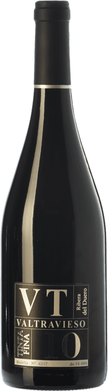 32,95 € Spedizione Gratuita | Vino Rosso Valtravieso Tinta Fina VT Vendimia Tardía — Vendemmia Tardiva D.O. Ribera del Duero Castilla y León Spagna Tempranillo Bottiglia 75 cl