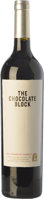 36,95 € Envío gratis | Vino tinto Boekenhoutskloof The Chocolate Block Crianza I.G. Swartland Swartland Sudáfrica Syrah, Garnacha, Cabernet Sauvignon, Cinsault, Viognier Botella 75 cl