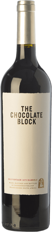 29,95 € Kostenloser Versand | Rotwein Boekenhoutskloof The Chocolate Block Alterung I.G. Swartland Swartland Südafrika Syrah, Grenache, Cabernet Sauvignon, Cinsault, Viognier Flasche 75 cl