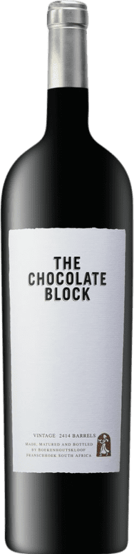 26,95 € Envio grátis | Vinho Tinto Boekenhoutskloof The Chocolate Block W.O. Swartland Swartland África do Sul Syrah, Garnacha — Grenache, Cabernet Sauvignon, Cinsault, Viognier 75 cl
