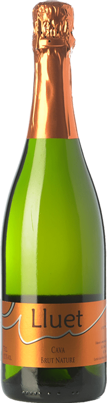 7,95 € Spedizione Gratuita | Spumante bianco Bolet Lluet Brut Nature D.O. Cava Catalogna Spagna Macabeo, Xarel·lo, Parellada Bottiglia 75 cl