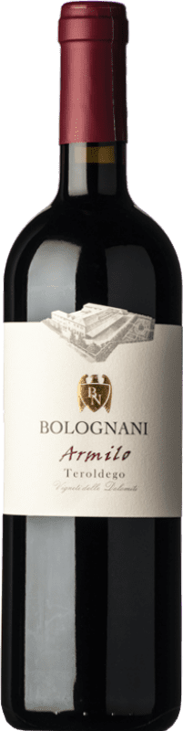 13,95 € Envio grátis | Vinho Tinto Bolognani Armìlo I.G.T. Vigneti delle Dolomiti Trentino Itália Teroldego 75 cl