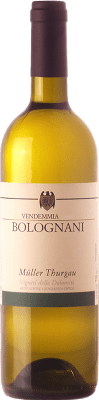 11,95 € Envio grátis | Vinho branco Bolognani I.G.T. Vigneti delle Dolomiti Trentino Itália Müller-Thurgau Garrafa 75 cl