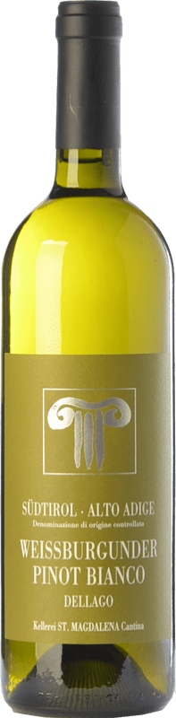 14,95 € Free Shipping | White wine Bolzano Pinot Bianco Dellago D.O.C. Alto Adige Trentino-Alto Adige Italy Pinot White Bottle 75 cl