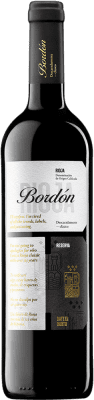 19,95 € 送料無料 | 赤ワイン Bodegas Franco Españolas Bordón レセルバ D.O.Ca. Rioja ラ・リオハ スペイン Tempranillo — テンプラニーリョ, Garnacha — グルナッシュ, Mazuelo — マスエロ 75 cl