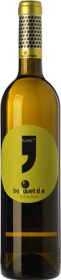 25,95 € Spedizione Gratuita | Vino Bianco Bouquet d'Alella Plus Crianza — Invecchiato in Botte D.O. Alella Catalogna Spagna Garnacha — Grenache, Pensal 75 cl