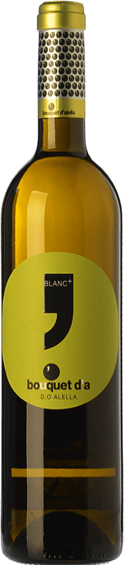 12,95 € Free Shipping | White wine Bouquet d'Alella Blanc + Aged D.O. Alella Catalonia Spain Grenache White, Pensal White Bottle 75 cl