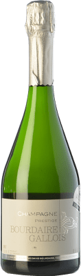43,95 € 送料無料 | 白のスパークリングワイン Bourdaire Gallois Cuvée, Prestige — プレステージ A.O.C. Champagne シャンパン フランス Pinot Noir — ピノ・ノワール, Chardonnay — シャルドネ, Pinot Meunier — ピノ・ムニエ 75 cl