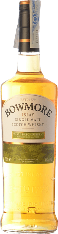 28,95 € Free Shipping | Whisky Single Malt Morrison's Bowmore Small Batch Reserve Islay United Kingdom Bottle 70 cl