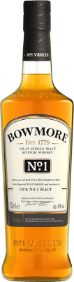56,95 € 免费送货 | 威士忌单一麦芽威士忌 Morrison's Bowmore Small Nº 1 艾莱 英国 瓶子 70 cl
