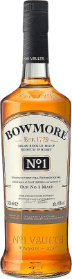 54,95 € Kostenloser Versand | Whiskey Single Malt Morrison's Bowmore Small Nº 1 Islay Großbritannien Flasche 70 cl