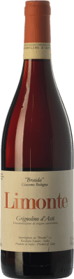 13,95 € Kostenloser Versand | Rotwein Braida di Giacomo Bologna Limonte D.O.C. Grignolino d'Asti Piemont Italien Grignolino 75 cl