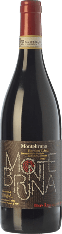 26,95 € Free Shipping | Red wine Braida di Giacomo Bologna Montebruna D.O.C. Barbera d'Asti Piemonte Italy Barbera Bottle 75 cl