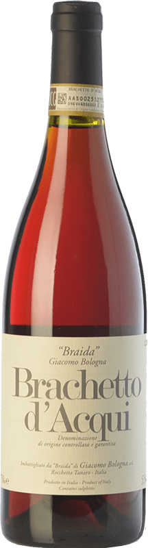 14,95 € Free Shipping | Sweet wine Braida D.O.C.G. Brachetto d'Acqui Piemonte Italy Brachetto Bottle 75 cl