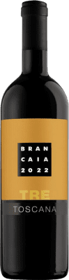 21,95 € 送料無料 | 赤ワイン Brancaia Tre I.G.T. Toscana トスカーナ イタリア Merlot, Cabernet Sauvignon, Sangiovese ボトル 75 cl