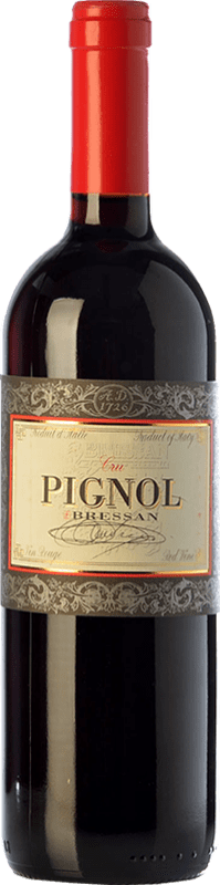 119,95 € Envío gratis | Vino Tinto Bressan Pignol I.G.T. Friuli - Venezia Giulia Friuli-Venezia Giulia Italia Pignolo 75 cl