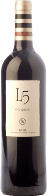 12,95 € Бесплатная доставка | Красное вино Bretón L5 de Loriñón Молодой D.O.Ca. Rioja Ла-Риоха Испания Tempranillo бутылка 75 cl