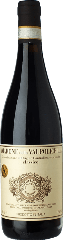 46,95 € Spedizione Gratuita | Vino rosso Brigaldara Classico D.O.C.G. Amarone della Valpolicella Veneto Italia Corvina, Rondinella, Corvinone Bottiglia 75 cl