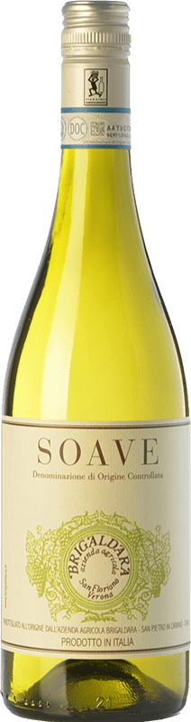 12,95 € Бесплатная доставка | Белое вино Brigaldara D.O.C. Soave Венето Италия Garganega бутылка 75 cl
