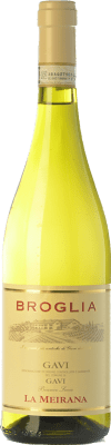 21,95 € 免费送货 | 白酒 Broglia La Meirana D.O.C.G. Cortese di Gavi 皮埃蒙特 意大利 Cortese 瓶子 75 cl