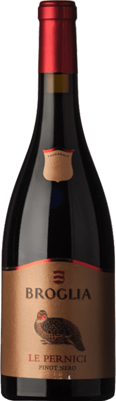 41,95 € Бесплатная доставка | Красное вино Broglia Le Pernici D.O.C. Monferrato Пьемонте Италия Dolcetto — Дольчетто, Barbera — Барбера Бутылка 75 cl