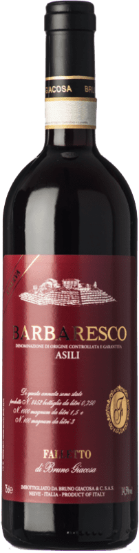 188,95 € Spedizione Gratuita | Vino Rosso Bruno Giacosa Asili D.O.C.G. Barbaresco Piemonte Italia Nebbiolo 75 cl