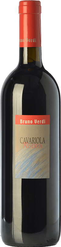38,95 € Free Shipping | Red wine Bruno Verdi Cavariola Riserva Reserva D.O.C. Oltrepò Pavese Lombardia Italy Barbera, Croatina, Rara, Ughetta Bottle 75 cl
