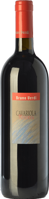 38,95 € Free Shipping | Red wine Bruno Verdi Cavariola Riserva Reserve D.O.C. Oltrepò Pavese Lombardia Italy Barbera, Croatina, Rara, Ughetta Bottle 75 cl