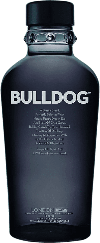 29,95 € 送料無料 | ジン Bulldog イギリス 1 L Citrus — シトラス, Juniper — ジュニパー, Lavender — ラベンダー