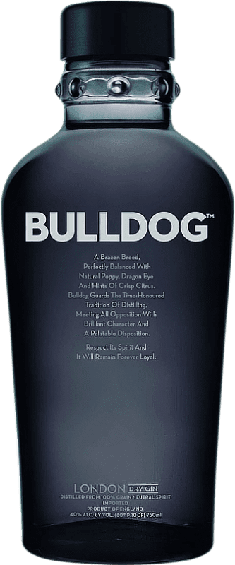 23,95 € 送料無料 | ジン Bulldog イギリス 70 cl Citrus — シトラス, Juniper — ジュニパー, Lavender — ラベンダー