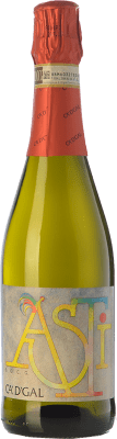 18,95 € Kostenloser Versand | Weißer Sekt Ca' d' Gal Spumante D.O.C.G. Asti Piemont Italien Muscat Bianco Flasche 75 cl