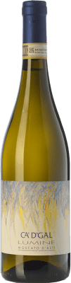15,95 € Envío gratis | Vino dulce Ca' d' Gal Lumine D.O.C.G. Moscato d'Asti Piemonte Italia Moscato Botella 75 cl