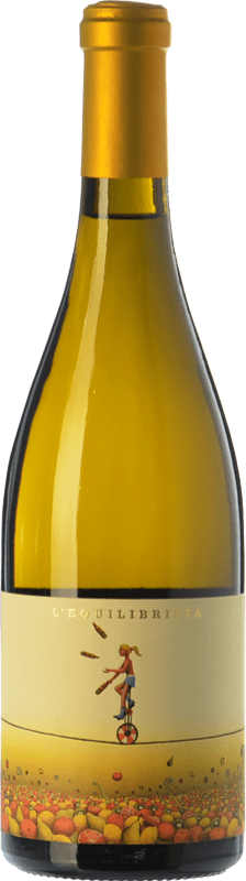 31,95 € Free Shipping | White wine Ca N'Estruc L'Equilibrista Blanc Crianza D.O. Catalunya Catalonia Spain Xarel·lo Magnum Bottle 1,5 L