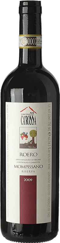 23,95 € Free Shipping | Red wine Ca' Rossa Mompissano D.O.C.G. Roero Piemonte Italy Nebbiolo Bottle 75 cl