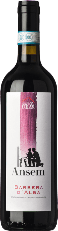 14,95 € Free Shipping | Red wine Ca' Rossa D.O.C. Barbera d'Alba Piemonte Italy Barbera Bottle 75 cl