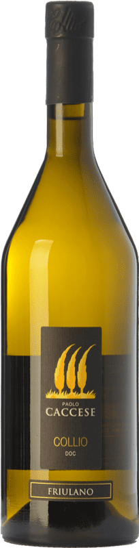 16,95 € 送料無料 | 白ワイン Caccese D.O.C. Collio フリウリ - ヴェネツィアジュリア イタリア Friulano ボトル 75 cl
