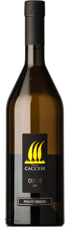 19,95 € Free Shipping | White wine Caccese D.O.C. Collio Goriziano-Collio Friuli-Venezia Giulia Italy Pinot Grey Bottle 75 cl