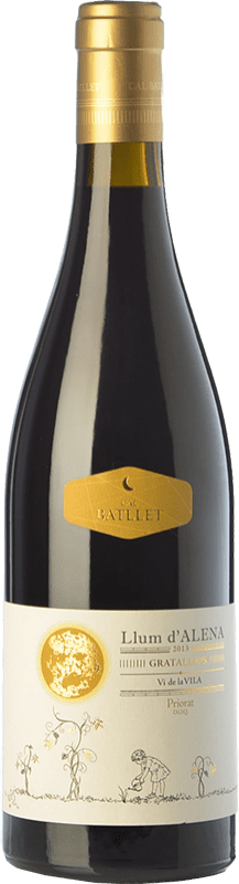 24,95 € Free Shipping | Red wine Cal Batllet Llum d'Alena Aged D.O.Ca. Priorat Catalonia Spain Grenache, Carignan Bottle 75 cl