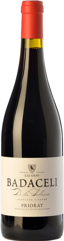 18,95 € Бесплатная доставка | Красное вино Cal Grau Badaceli de la Solana Crianza — Крианса D.O.Ca. Priorat Каталония Испания Garnacha — Гренаш, Cariñena — Кариньян 75 cl