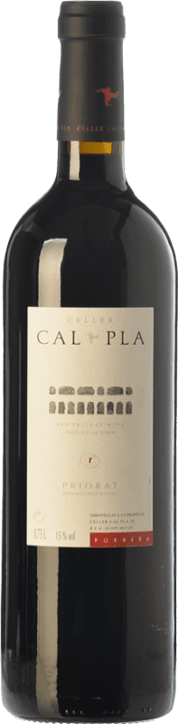 15,95 € Бесплатная доставка | Красное вино Cal Pla Negre старения D.O.Ca. Priorat Каталония Испания Grenache, Carignan бутылка 75 cl