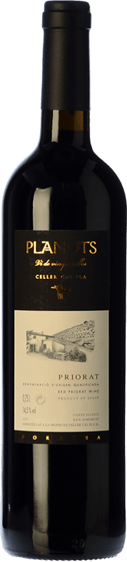 62,95 € Free Shipping | Red Wine Cal Pla Planots Crianza — Aged D.O.Ca. Priorat Catalonia Spain Garnacha — Grenache, Cariñena — Carignan 75 cl