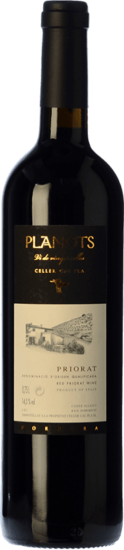 59,95 € Envio grátis | Vinho tinto Cal Pla Planots Crianza D.O.Ca. Priorat Catalunha Espanha Grenache, Carignan Garrafa 75 cl
